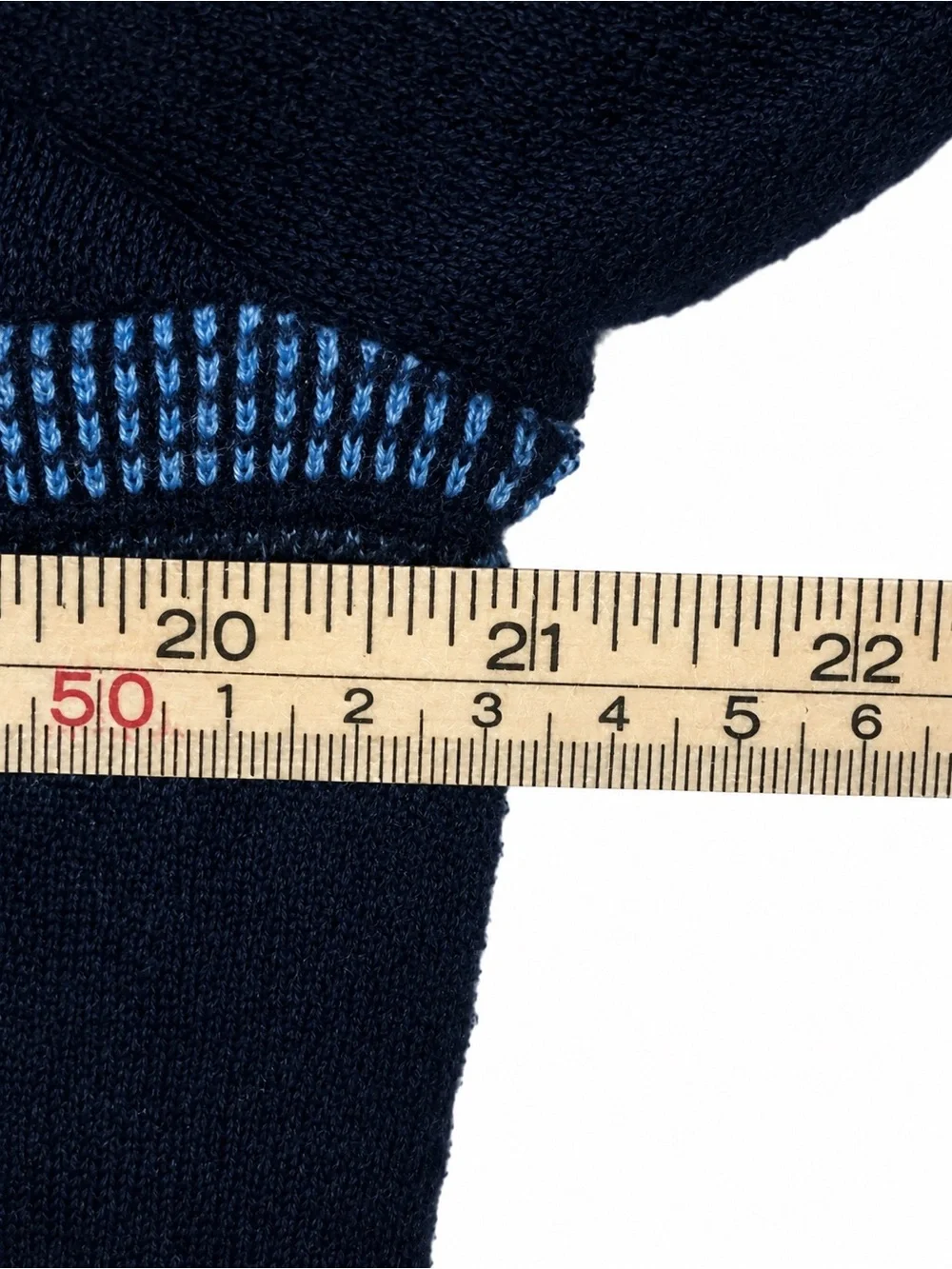 Smartwool Men’s Navy Merino Wool Blend Striped Crewneck Sweater Base Layer M